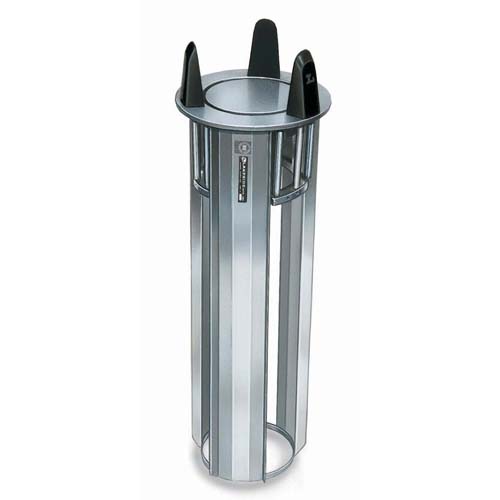 Lakeside Lakeside Mobile Unheated Open Frame Dish Dispenser - Round - ADA Height - Plate Size: 5-7/8