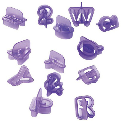 Wilton Wilton 417-2589 Alphabet/Numbers Cut-Outs
