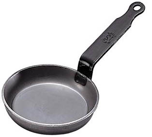 de Buyer Blini Pan, 4-3/4," Carbon Steel