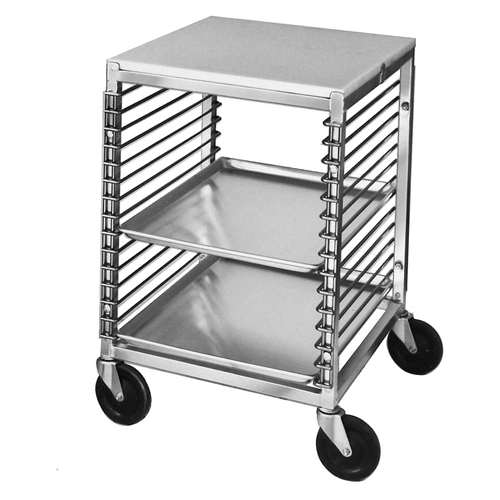 Channel Channel Mobile Work Table Wire Pan Slide, Aluminum / Plated Steel Construction