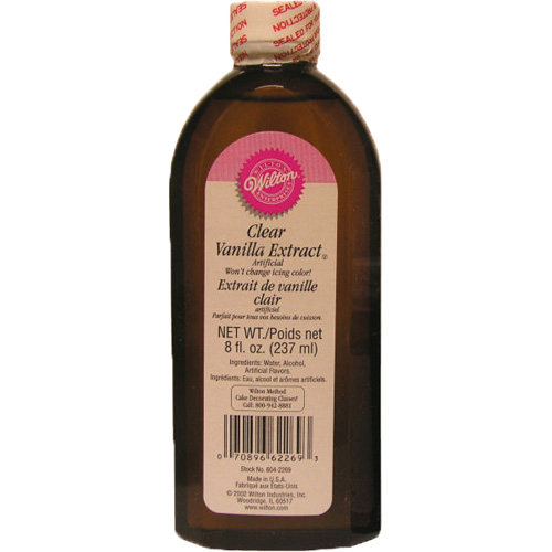 Wilton Wilton Imitation Clear Vanilla Extract 8 Oz. - 604-2269