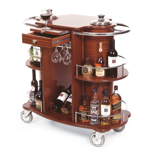 Geneva Geneva 70260 Bordeaux Wine/Liquor Cart