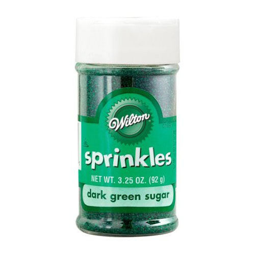 Wilton Wilton Sprinkles Colored Sugar, Dark Green - 710-764