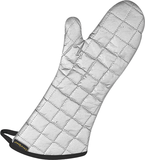 Silicone Freezer/Oven Mitt, 1 Pair - 17"