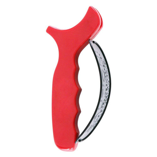 Professional knife sharpener has reversible carbide blades that double the lifetime. &nbsp;ETL certification to NSF/ANSI standard 2.<o:p> </o:p>