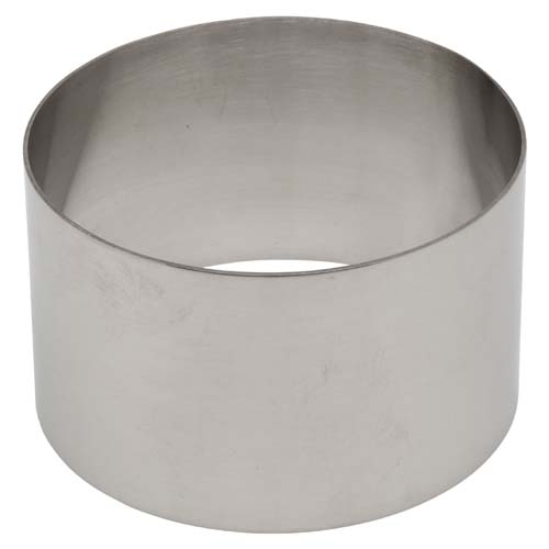 Ateco Ateco Stainless Steel Round Tart Ring Mold 3.5 by 2.1-Inch High