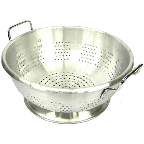 unknown Aluminum Colander, Extra Heavy Duty - 11 Quart