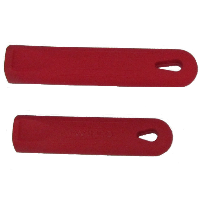 Winware by Winco Winware by Winco Removable Rubber Sleeve, Red, for Aluminum Fry Pan - For 12