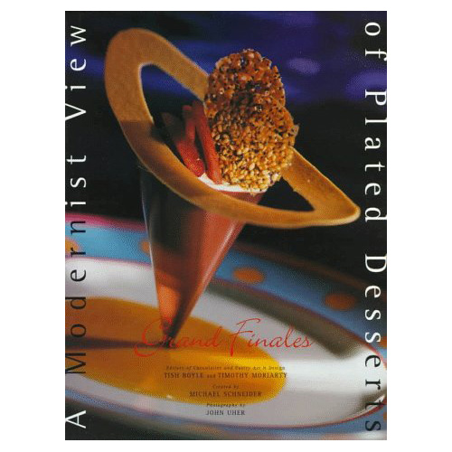 A Modernist View of Plated Desserts, Grand Finales 2 Edited by Tish Boyle and Timothy Moriarty 304 pages, hardcover Grand Finales does for pastry-making what no other book has attempted to do. It is t