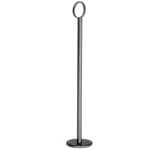 Number Stand, Black-Powder-Coated Metal