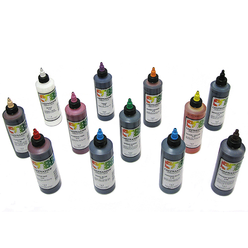 Chefmaster Airbrush Variety Pack, Twelve 9-Ounce Bottles