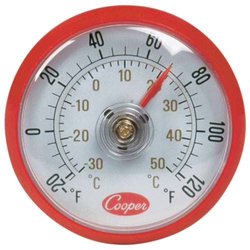 Cooper Cooper Thermometer, Surface / Window Mount, 2