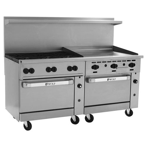 Wolf Wolf C72CC-6B36G Challenger Gas Range 72