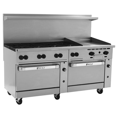 Wolf Wolf C72SC-8B24GT Challenger Gas Range 72