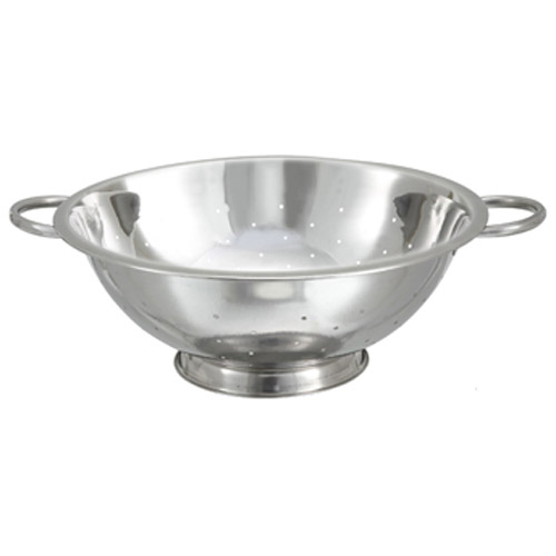 Winware by Winco Winware by Winco Stainless Steel 2 Side Handle Colander - 3 Quart