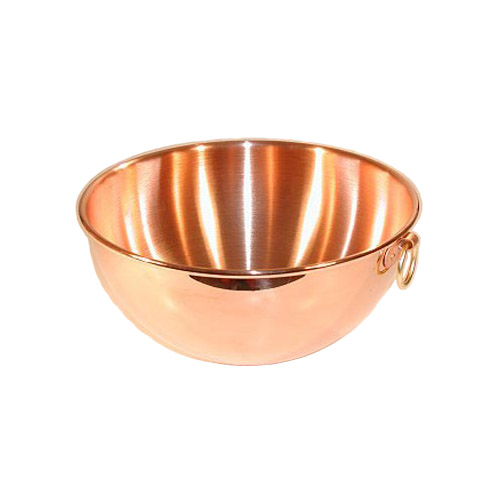 unknown Copper Mixing Bowl for Egg - 2 Quart / 8