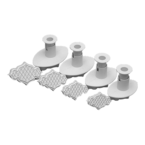 PME Sugarcraft PME Creative Plaque Plunger Cutter, Trellis - Small