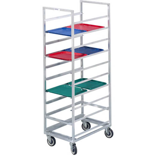 Channel Channel Cafeteria Tray Rack for 14x18 Trays - For 30 Trays. Rack is Stainless