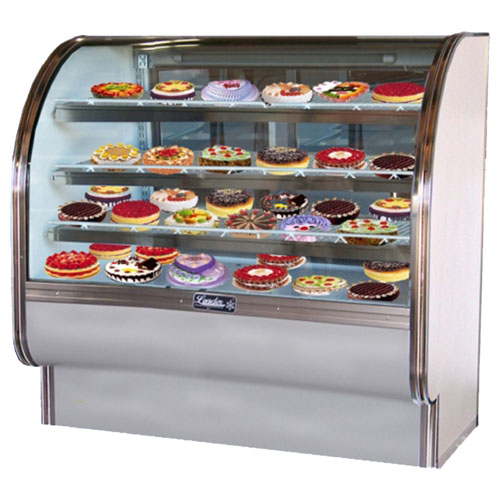 Leader NRCD48 Curved Counter Deli Case 48" Bakery & Restaurant Supplies