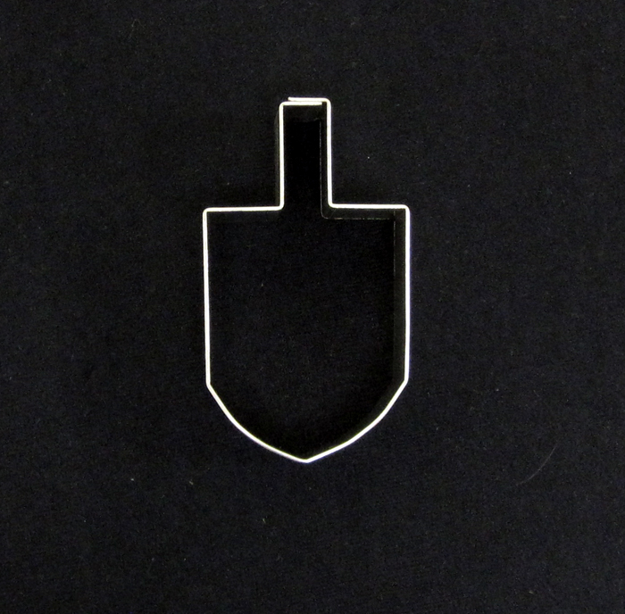 Dreidel Cookie Cutter, Heavy Duty Stainless