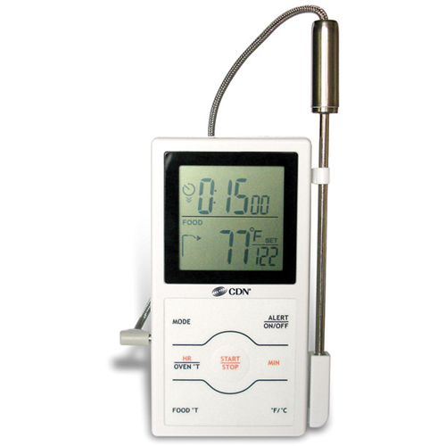 CDN Dual-Sensing Probe Thermometer / Timer 