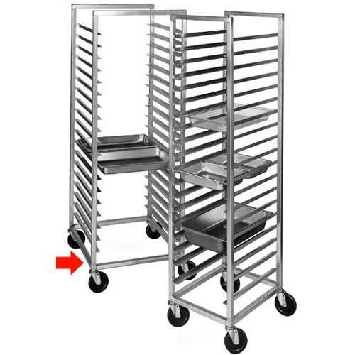 Channel Channel Steam-Table-Pan Rack for 12x20 Pans - Holds 22 Pans. Rack is Aluminum