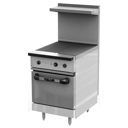 Vulcan Vulcan EV24S-2HT Electric Restaurant Range 24