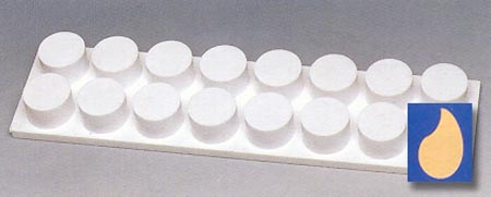 For the preparation of Hors D' Oeuvres, Mousses, Frozen, cold, or Warm Desserts and Portion Controlled Dishes. Create Beautiful Desserts in a short time with these Production Molds. Molds: 1.5" H