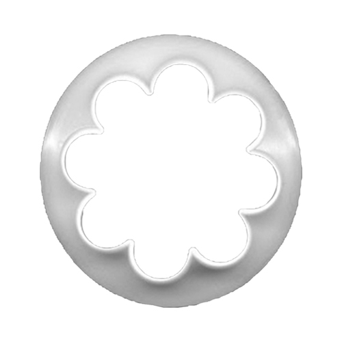 Carnation Cutters, Set of 3 sizes It includes 3 cutters which make flowers that are approximately; 7/8", 1-1/8" & 2". Manufactured by FMM in England. Instructions Included