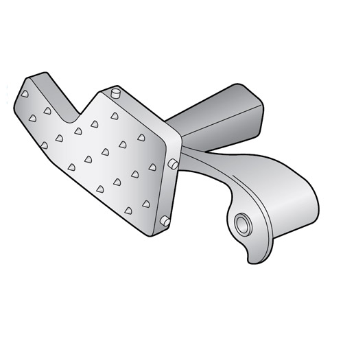 unknown Meat Grip Assembly (Aluminum) For Hobart Slicers