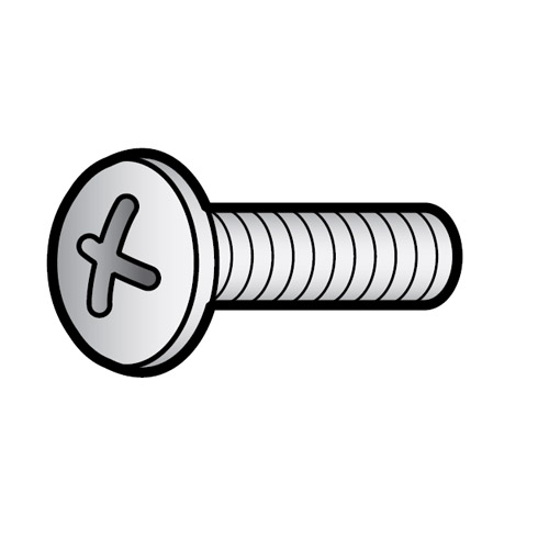 unknown Stainless Steel Screw (5 Per Pack) For Hobart Slicers