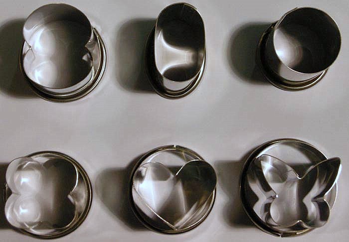 unknown Cutter Set Stainless Steel Petit Four - 1-1/2