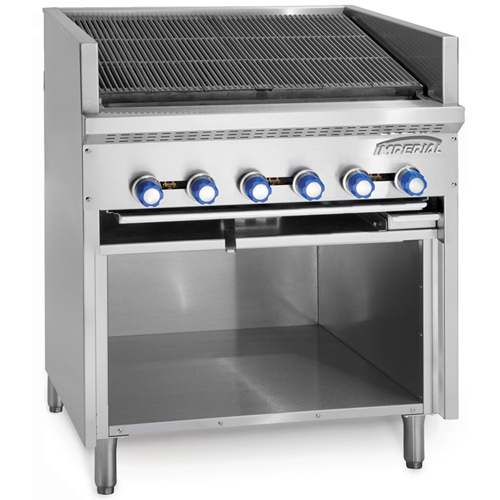 Imperial IABRF-36 Steakhouse Gas Broiler w/Casters - 36"