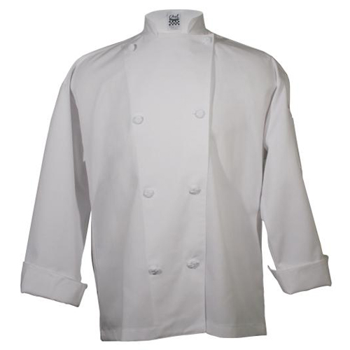 Chef Revival Chef Revival Knife & Steel Nylon Knot Button Jacket QC2000 Poly-Cotton - 4X