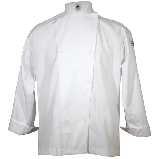 Chef Revival Chef Revival Knife & Steel Jacket QC2000 Poly-Cotton, Chef-Logo Button - 2X