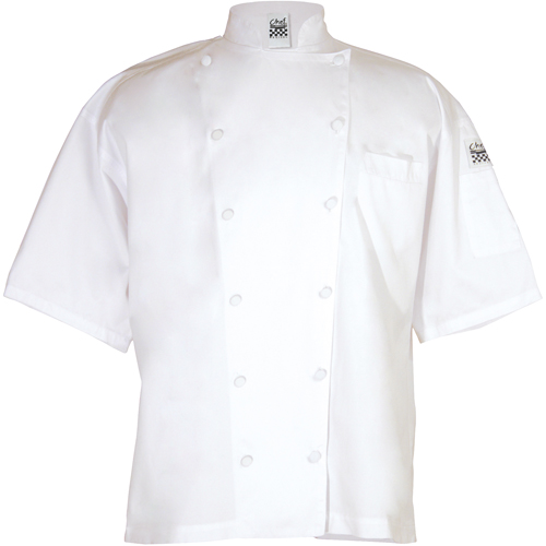 Chef Revival Chef Revival Cuisinier Jacket Short-Sleeve Luxury Cotton - XL