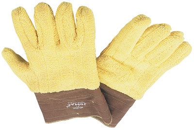 unknown Jomac Kevlar/Duck Gauntlet Terry Gloves, Sold by the Pair