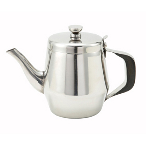 Winware by Winco Winware by Winco Gooseneck Teapot Stainless Steel - 48 Ounce