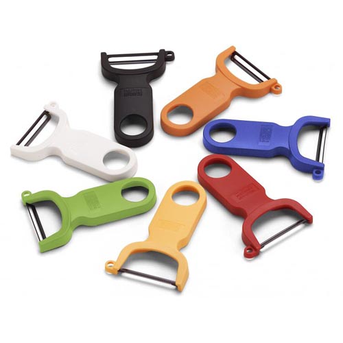 Kuhn Rikon Kuhn Rikon Peeler Plastic handle, Carbon Steel Blade, Choice of Six Colors - Green