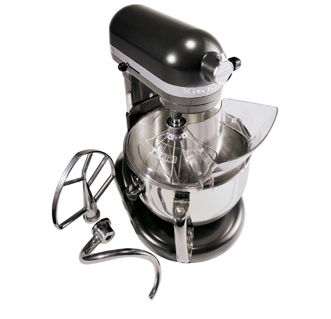 Kitchen Aid KitchenAid Professional 600 Series 6-Quart Stand Mixer, 575 Watts, w/ Pouring Shield - Dark Pewter