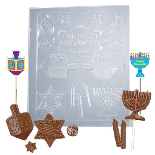 unknown Hanukkah Themed Chocolate Mold