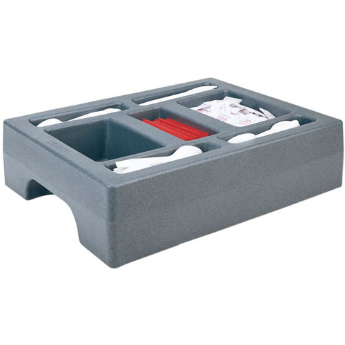 Cambro Cambro Camtainer Accessory: Condiment Holder - LCDCH10 (fits 1000LCD or UC1000) - Dark Brown
