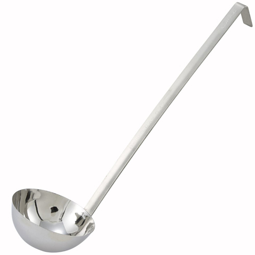 Winware by Winco Winware by Winco 2-Piece Ladle Stainless Steel - 16 Ounce