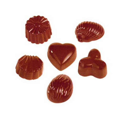 unknown Polycarbonate Chocolate Mold, Assorted