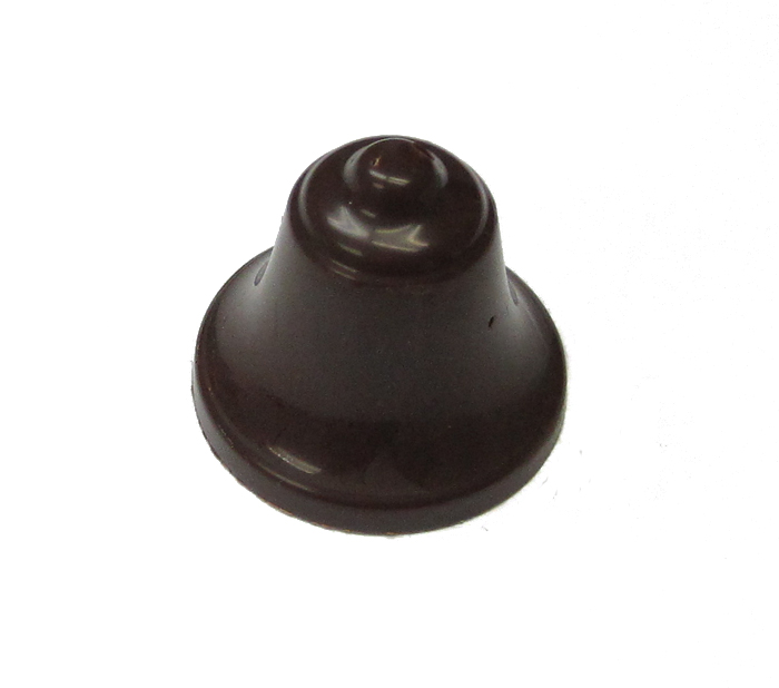 unknown Polycarbonate Chocolate Mold: Bell, 32mm Base Diameter, 32mm High, 28 Cavities