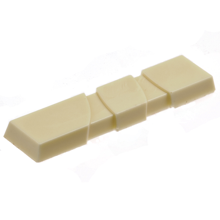 Martellato Martellato Polycarbonate Chocolate Mold Candy Bar 117x29mm x 10mm H, 8 Cavities