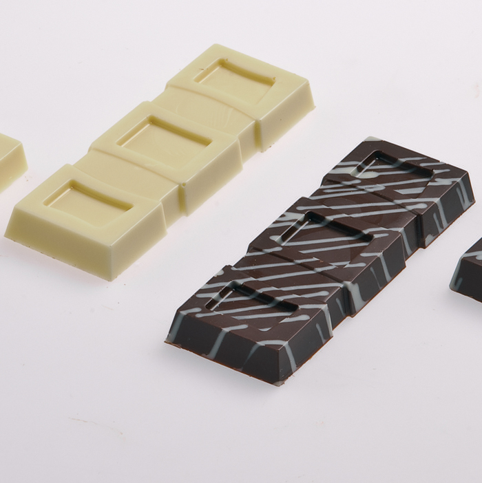 Martellato Martellato Polycarbonate Chocolate Mold Candy Bar 97x33mm x 10mm High 8 Cavities