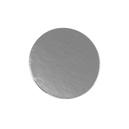 Round Silver Mono Board Size: 4" - Case Of 500