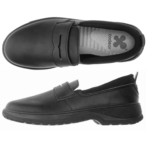 CODEOR Codeor Penny Comfort Work Shoes, Black - 38