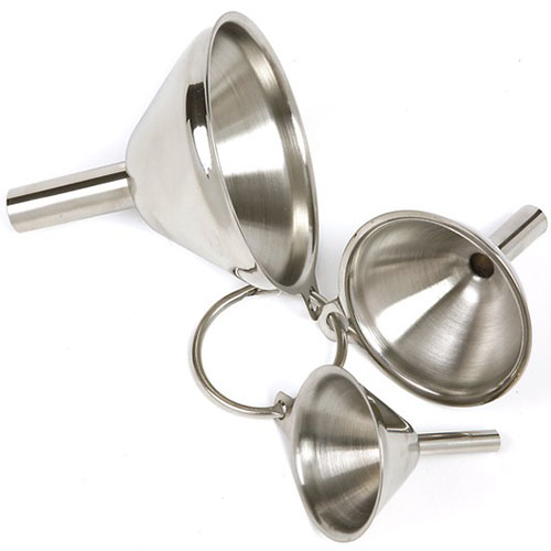Norpro Norpro 252 Set of 3 Stainless Funnels
